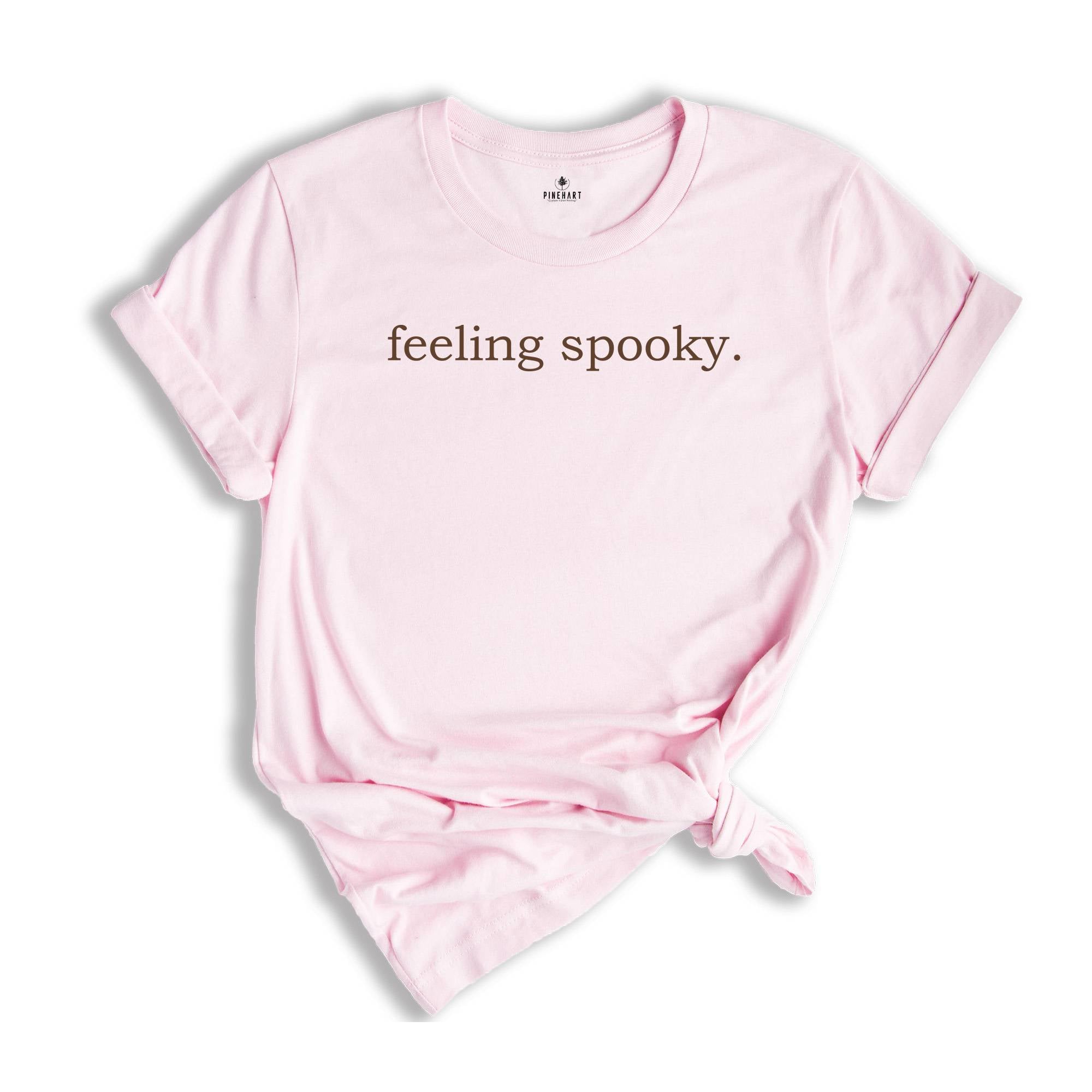 Feeling Spooky Shirt, Cute Fall Tee, Weather Tee, Spooky Season Tee, Salem Witch T-shirt, Halloween Shirt