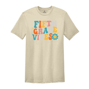 Fifth Grade Vibes Shirt, Back To School Shirt, Cute Back To School Shirt, Elementary School, Teacher Student Back To School Gift