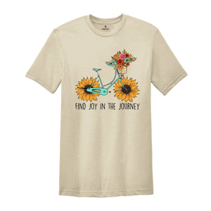 Find Joy In The Journey Shirt, Floral Shirt, Inclusion Matters, Mental Health Shirt, Positive Shirt, Kindness Shirt, Cute Shirt