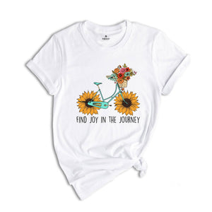 Find Joy In The Journey Shirt, Floral Shirt, Inclusion Matters, Mental Health Shirt, Positive Shirt, Kindness Shirt, Cute Shirt