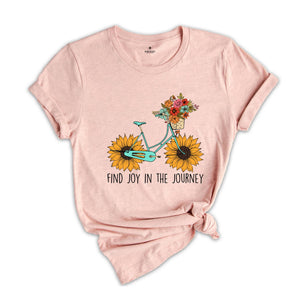 Find Joy In The Journey Shirt, Floral Shirt, Inclusion Matters, Mental Health Shirt, Positive Shirt, Kindness Shirt, Cute Shirt