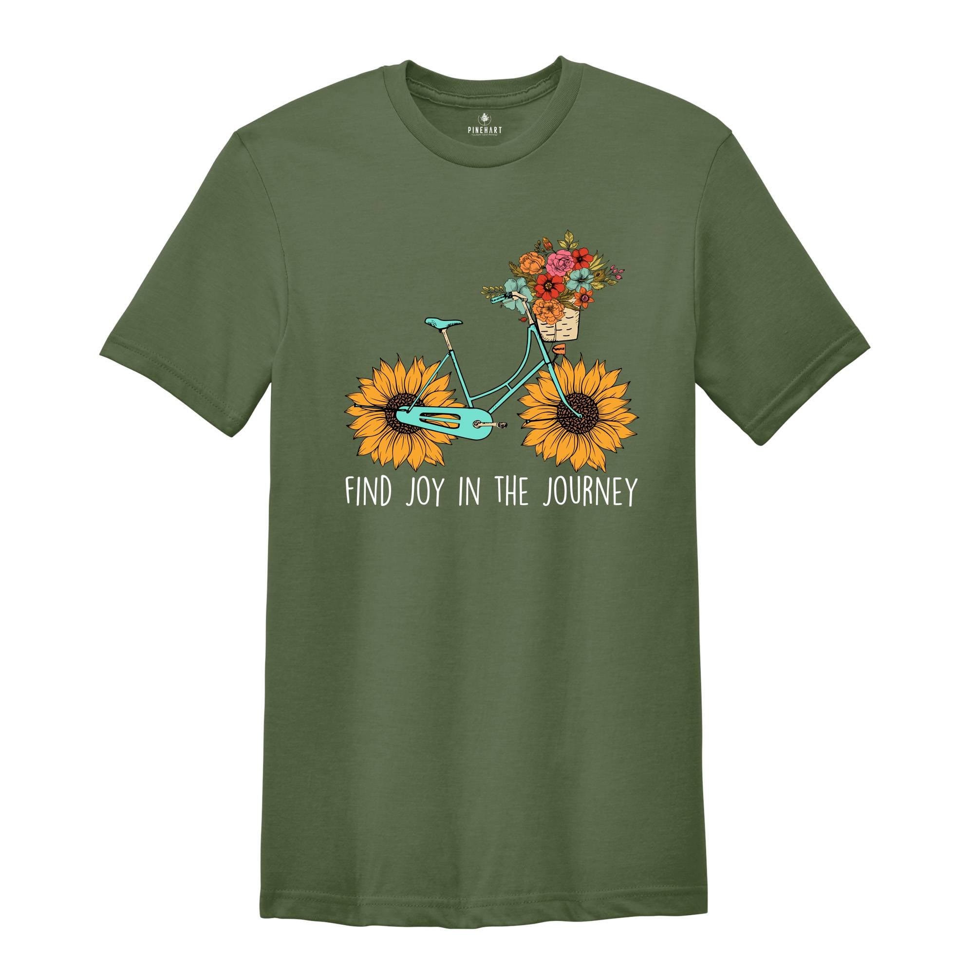 Find Joy In The Journey Shirt, Floral Shirt, Inclusion Matters, Mental Health Shirt, Positive Shirt, Kindness Shirt, Cute Shirt