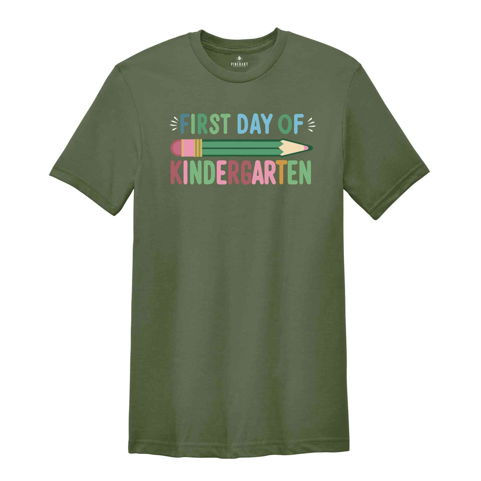 First Day Of Kindergarten Shirt, Hello First Grade Shirt, Teacher Shirt, Back To School, First Day Of School Shirt, Teacher Shirts