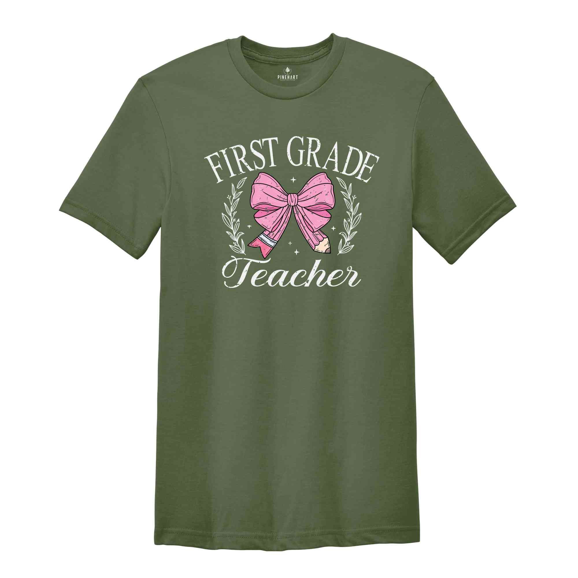 First Grade Teacher Shirt, 1st Grade Teacher Shirt, Back To School Shirt, First Day Of School, Teaching Shirt, Teacher Life Shirt