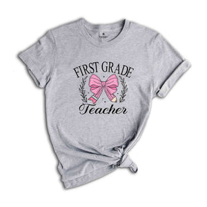 First Grade Teacher Shirt, 1st Grade Teacher Shirt, Back To School Shirt, First Day Of School, Teaching Shirt, Teacher Life Shirt