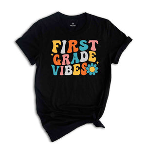 First Grade Vibes Shirt, Back To School Shirt, Cute Back To School Shirt, Elementary School, Teacher Student Back To School Gift