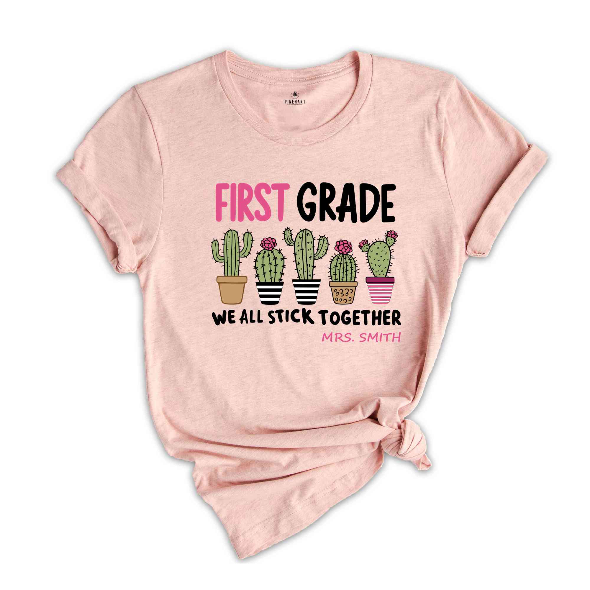 First Grade We All Stick Together Shirt, Custom Teacher Shirts, Back to School Shirt, Teacher Team Shirts, Elementary Teacher Shirts