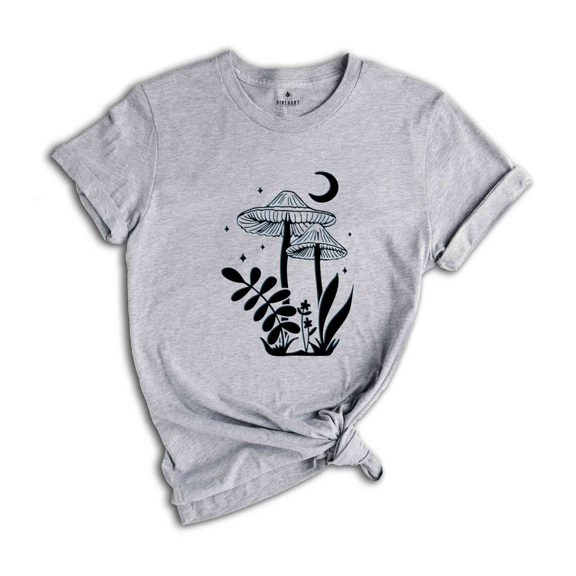 Floral Moon Shirt ,Floral Moon Shirt, Moon And Flower Shirt, Wild Flowers Lover Shirt, Moon Lover Shirt Gift