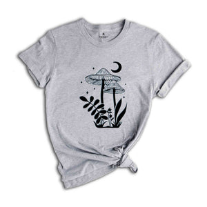 Floral Moon Shirt ,Floral Moon Shirt, Moon And Flower Shirt, Wild Flowers Lover Shirt, Moon Lover Shirt Gift