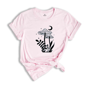 Floral Moon Shirt ,Floral Moon Shirt, Moon And Flower Shirt, Wild Flowers Lover Shirt, Moon Lover Shirt Gift