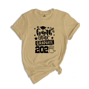 Fourth Grade Graduate 2025 Shirt, Elementary School Tees, Kids School Shirt, Elementary Graduation Gift, Last Day Of School Tee