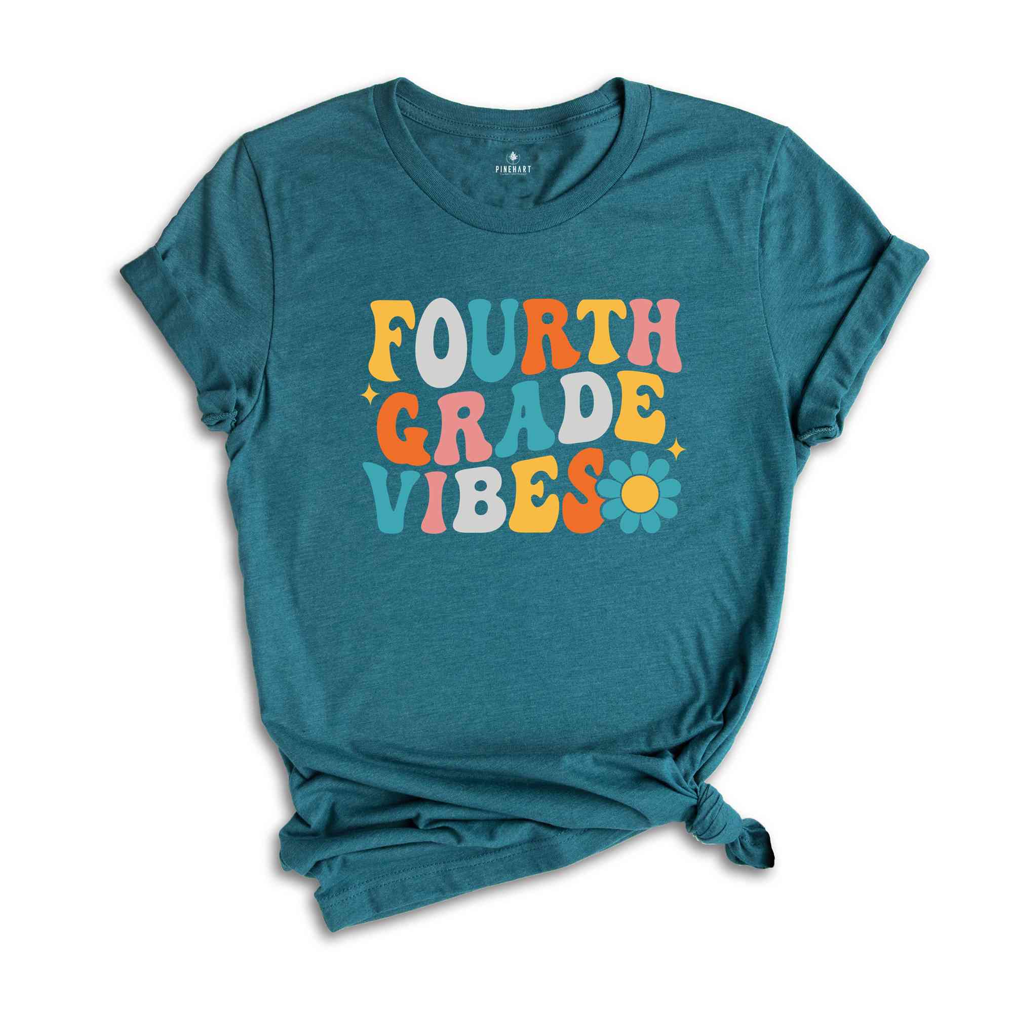 Fourth Grade Vibes Shirt, Back To School Shirt, Cute Back To School Shirt, Elementary School, Teacher Student Back To School Gift