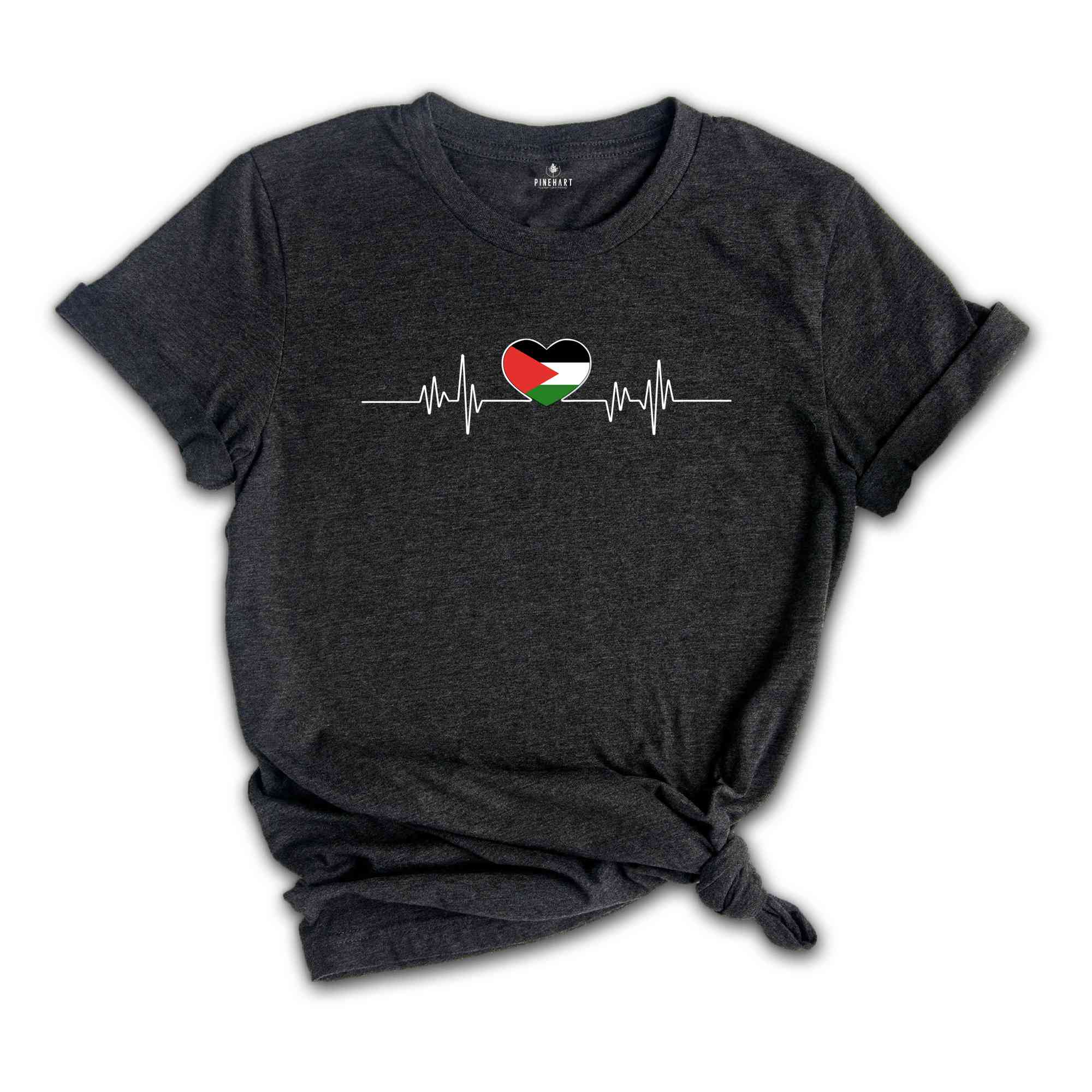 Free Palestine Shirt, Palestine Tee, Support Palestine, Equality Shirt, Palestine Heart Rate Tee, Save Palestine, Save Gaza, Palestine Flag