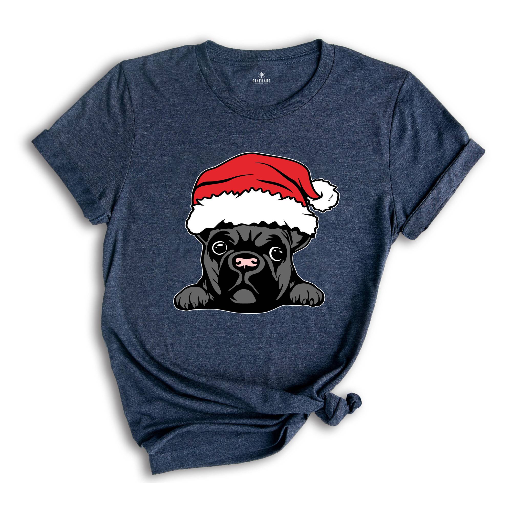 French Bulldog Christmas Shirt, French Bulldog Lover, Frenchie Christmas T-Shirt, French Dog Mom Tee, Holiday French Shirt