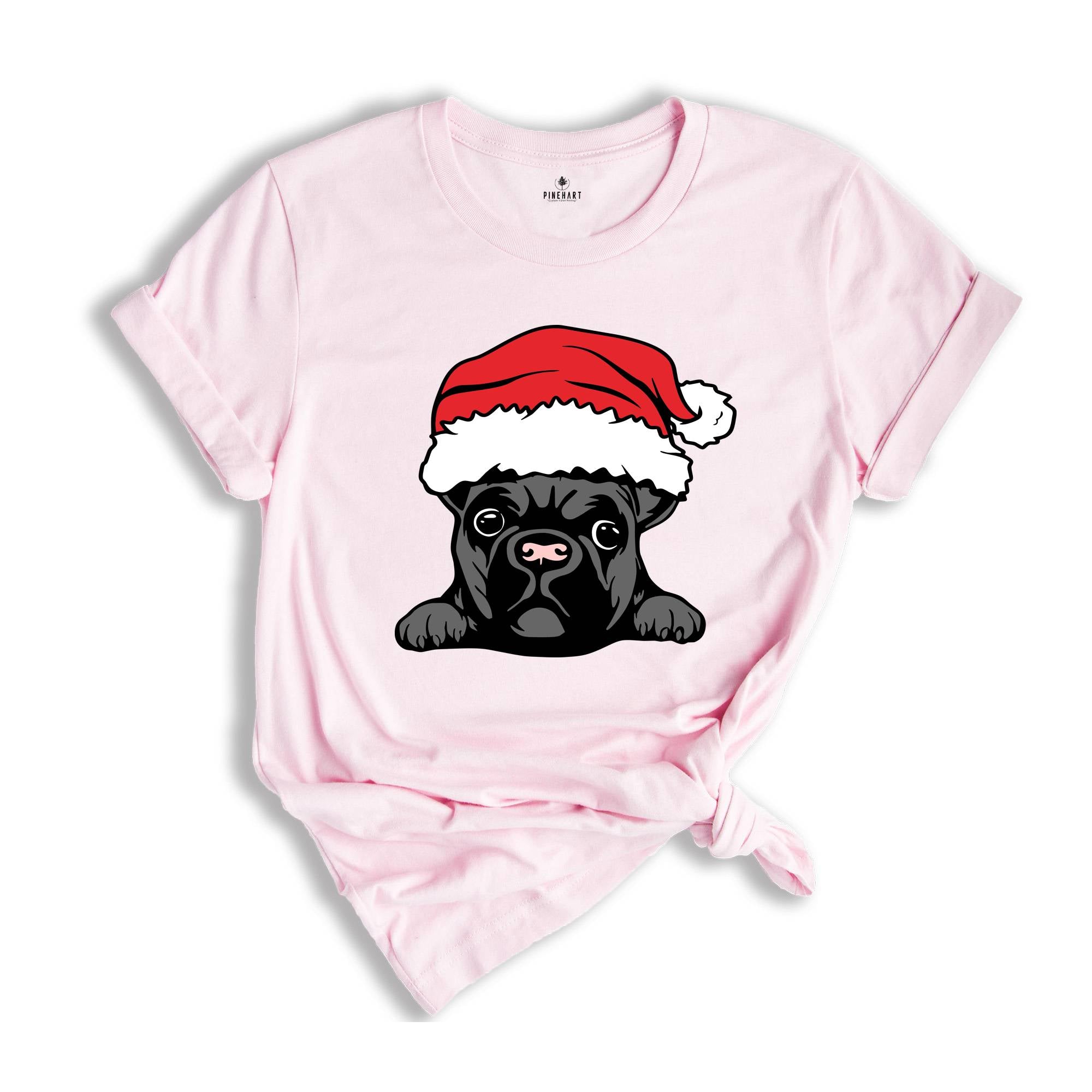 French Bulldog Christmas Shirt, French Bulldog Lover, Frenchie Christmas T-Shirt, French Dog Mom Tee, Holiday French Shirt