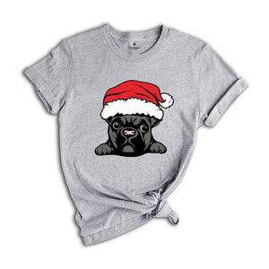 French Bulldog Christmas Shirt, French Bulldog Lover, Frenchie Christmas T-Shirt, French Dog Mom Tee, Holiday French Shirt