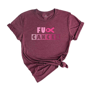 Fuck Cancer Shirt, Cancer Awareness Shirt, Breast Cancer Awareness Shirt, Cancer Survivor Shirt, Cancer Warrior Shirt, Cancer Warrior