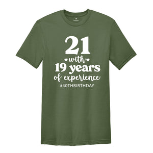 Funny 40th Birthday Shirt, 40th Birthday Tee, Vintage 1985 Shirt, Birthday Trip Shirt, Birthday Gift