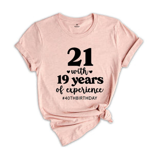 Funny 40th Birthday Shirt, 40th Birthday Tee, Vintage 1985 Shirt, Birthday Trip Shirt, Birthday Gift