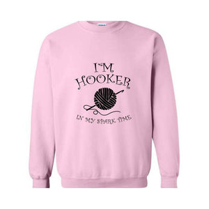 Funny Crochet Sweatshirt, Crafter , Knitting Gift, Mothers Day , Yarn Lover Sweater, Quilter Sweatshirt, Mom Sweatshirt