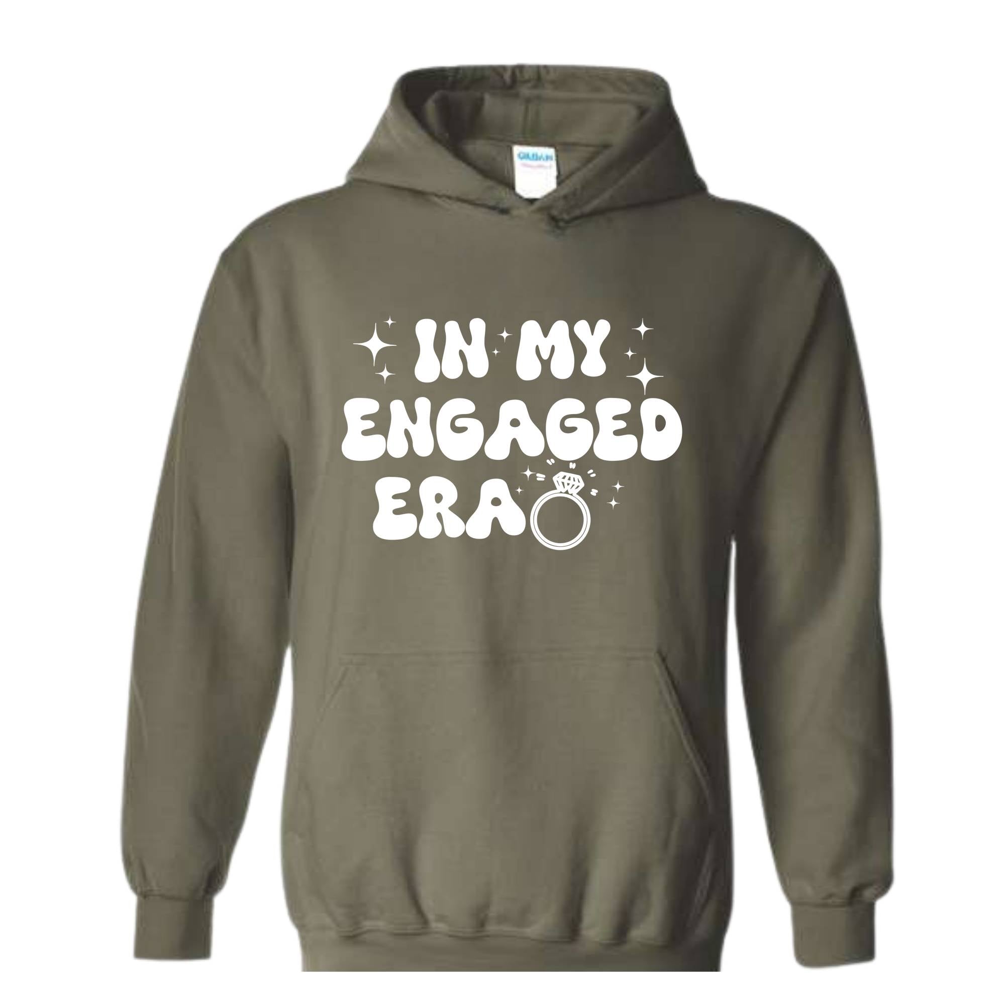 Future Mrs Sweatshirt, In My Engaged Era Sweatshirt, Custom Future Mrs Sweater, Custom Bridal Sweater