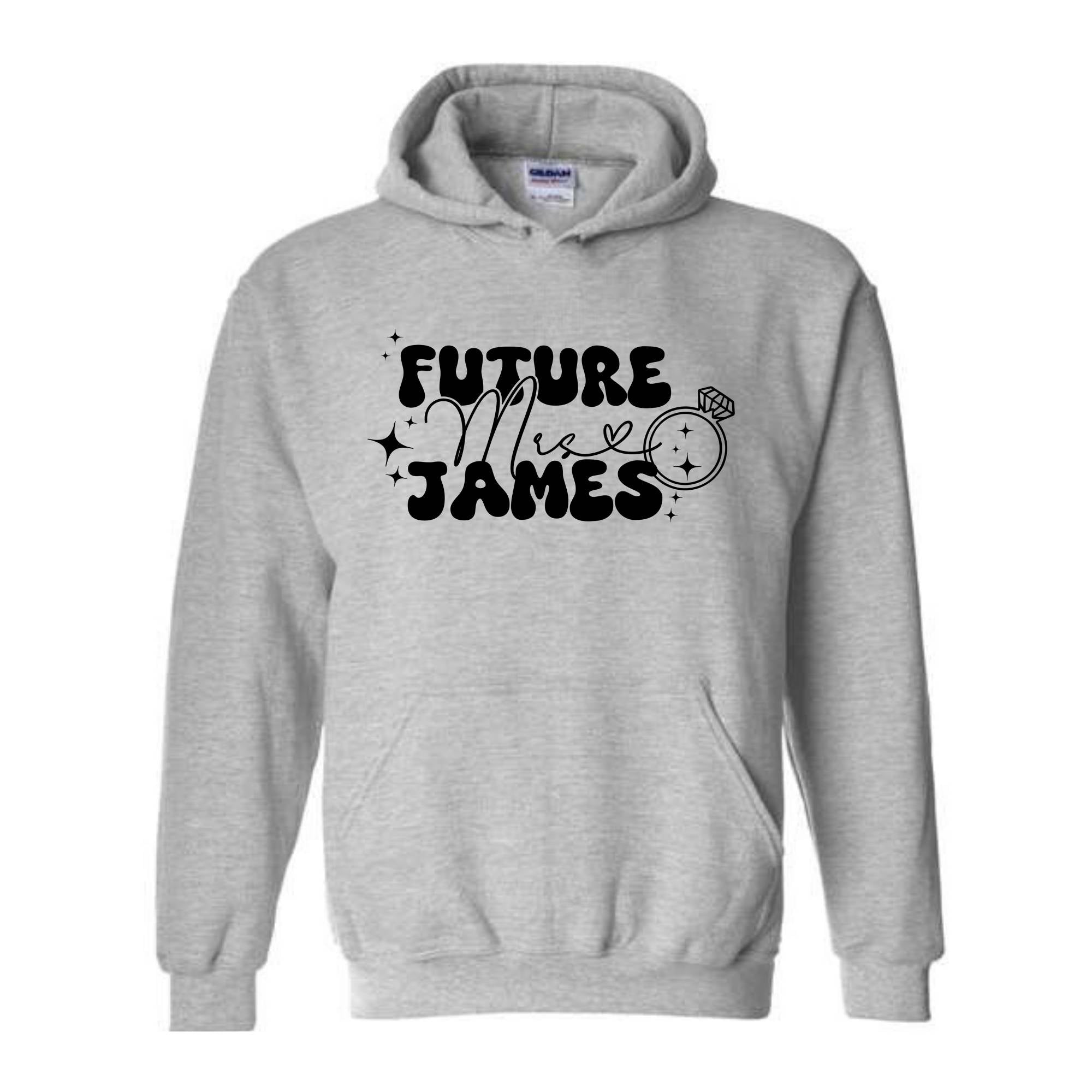Future Mrs Sweatshirt, In My Engaged Era Sweatshirt, Custom Future Mrs Sweater, Custom Bridal Sweater