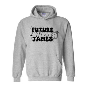 Future Mrs Sweatshirt, In My Engaged Era Sweatshirt, Custom Future Mrs Sweater, Custom Bridal Sweater