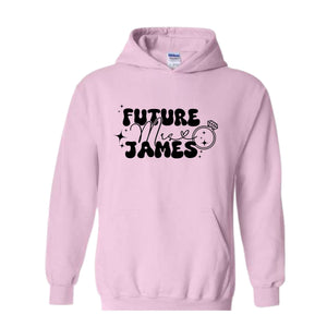 Future Mrs Sweatshirt, In My Engaged Era Sweatshirt, Custom Future Mrs Sweater, Custom Bridal Sweater