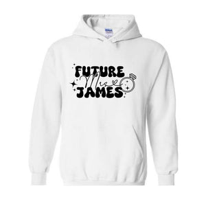 Future Mrs Sweatshirt, In My Engaged Era Sweatshirt, Custom Future Mrs Sweater, Custom Bridal Sweater