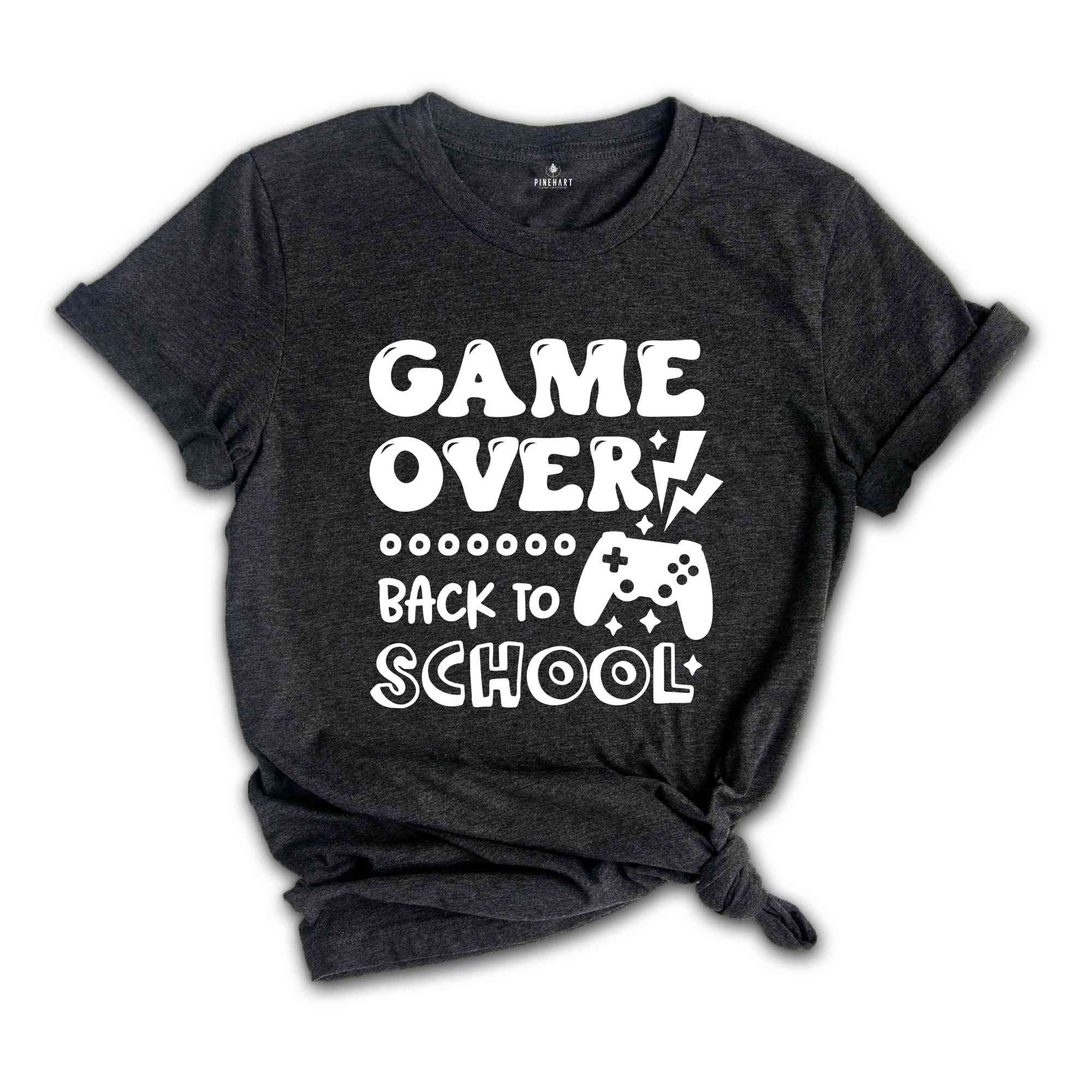 Game Over Back To School Shirt, Teacher Shirt, School Shirt, Back To School, Retro Back To School Shirt, Grade Team Tee