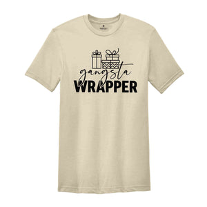 Gangsta Wrapper Shirt, Funny Christmas Shirt, Holiday Shirt, Cute Christmas Shirt, Christmas Shirt, Christmas Gift, Christmas Party Shirt