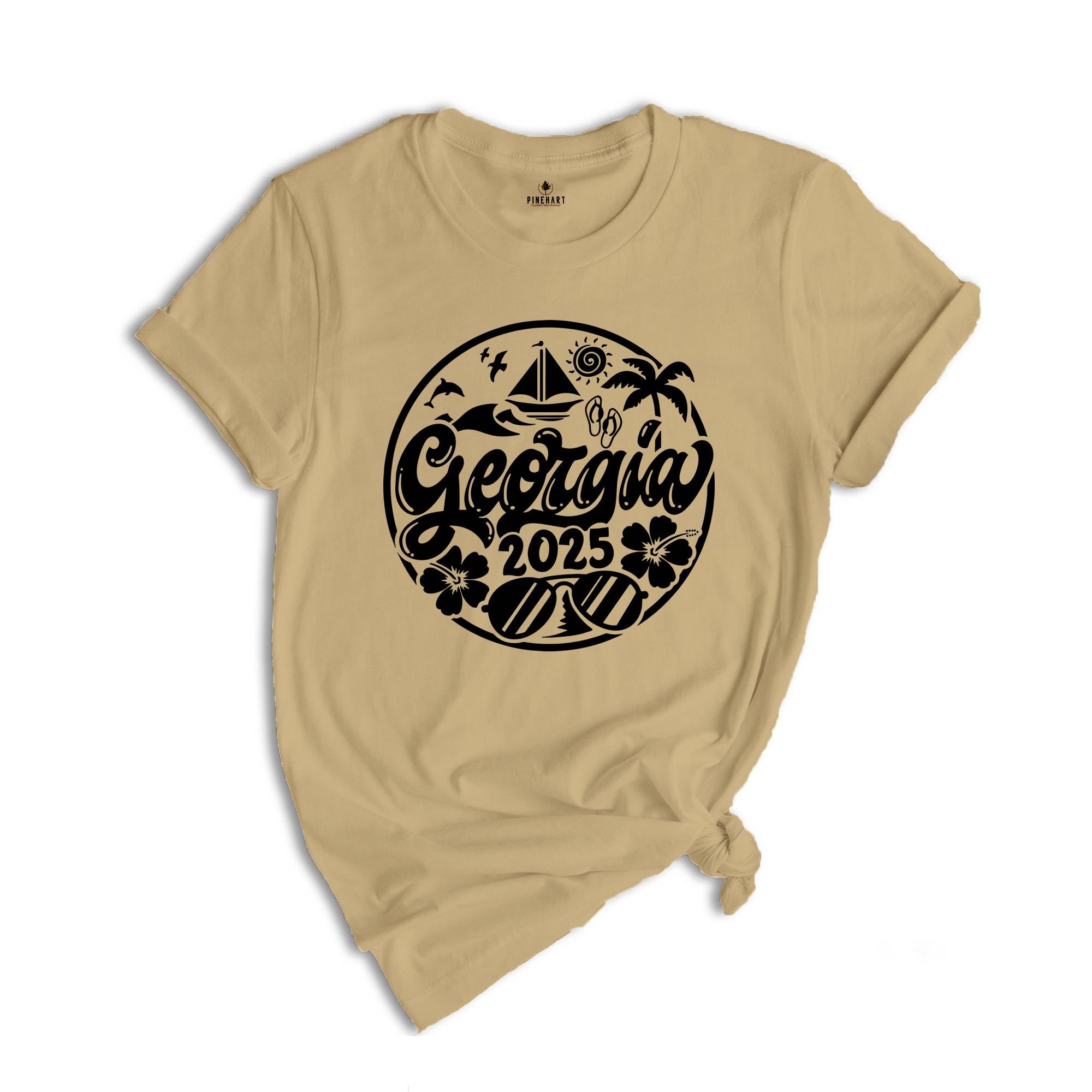 Georgia 2025 Shirt, Georgia Lover T-Shirt, Georgia Fan Tee, Georgia Beach Shirt, Georgia Holiday Shirt, City Of Atlanta Shirt, Georgia Trip