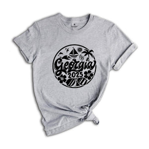 Georgia 2025 Shirt, Georgia Lover T-Shirt, Georgia Fan Tee, Georgia Beach Shirt, Georgia Holiday Shirt, City Of Atlanta Shirt, Georgia Trip