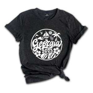 Georgia 2025 Shirt, Georgia Lover T-Shirt, Georgia Fan Tee, Georgia Beach Shirt, Georgia Holiday Shirt, City Of Atlanta Shirt, Georgia Trip