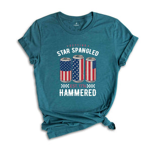 Getting Star Spangled Hammered Shirt, America Shirt, Funny America Shirt, 4th Of July Shirt, Independence Day Shirt, USA Shirt