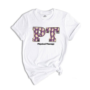 Ghost Physical Therapist Shirt, Halloween Physical Therapy T-shirts, PTA Gift, PTA Shirt, Pediatric Physical Therapy Tee