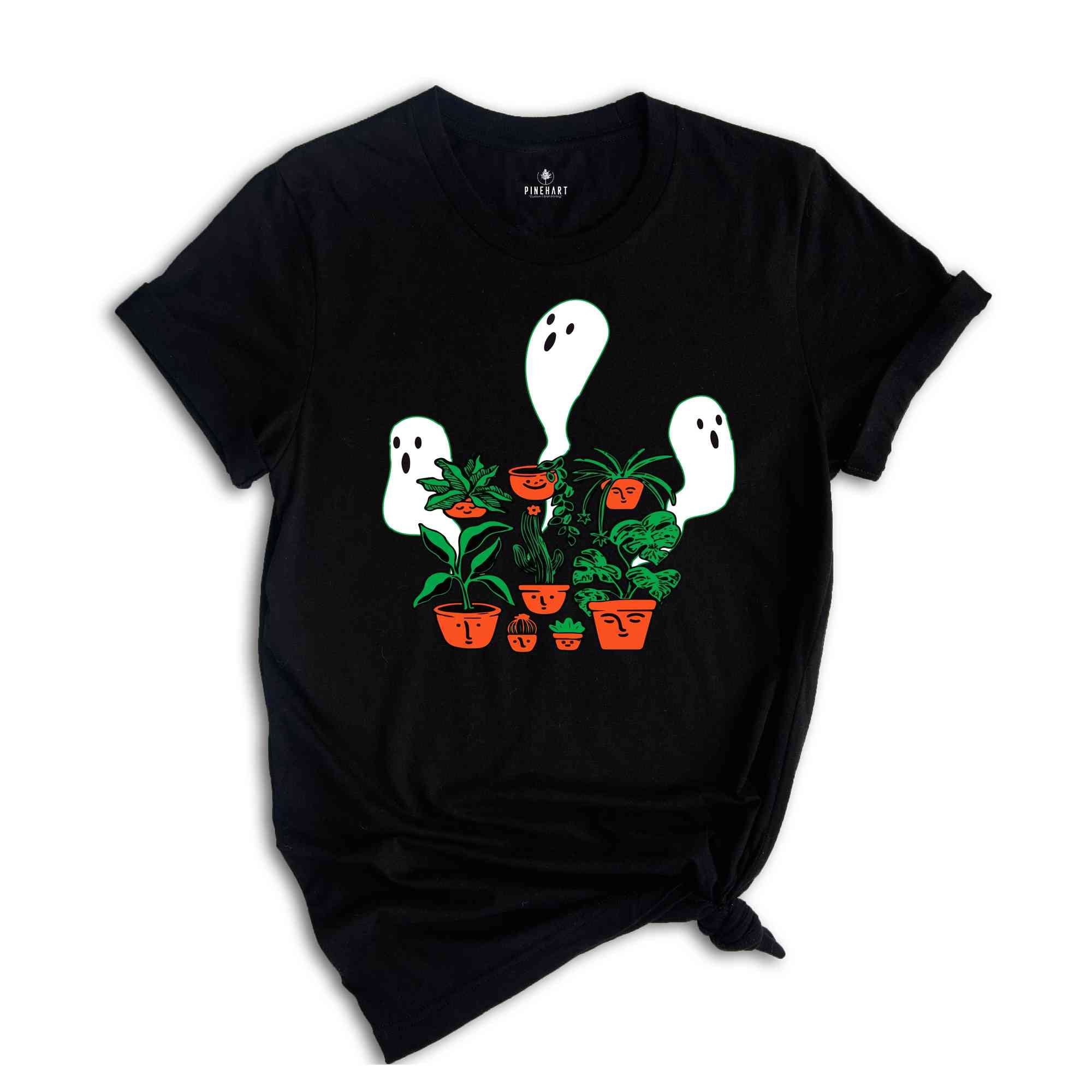 Ghost Plant Shirts, Plant Lady Shirt, Ghost Plant Shirt, Halloween Plants ,Ghost Plant Lady, Plant Shirts