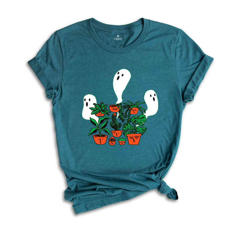 Ghost Plant Shirts, Plant Lady Shirt, Ghost Plant Shirt, Halloween Plants ,Ghost Plant Lady, Plant Shirts