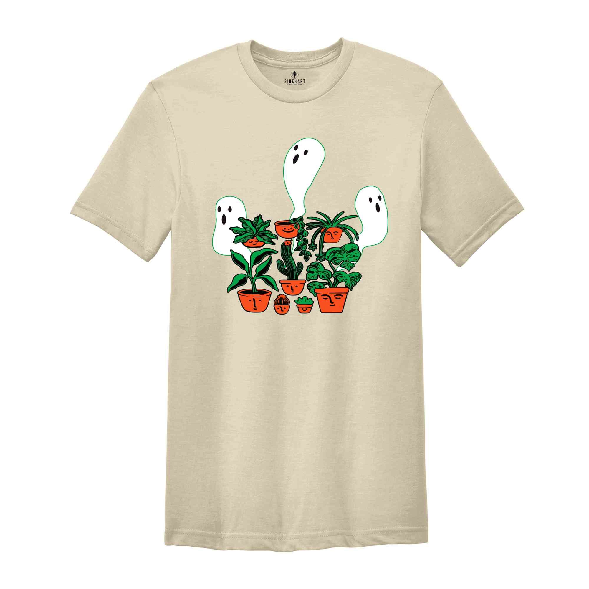 Ghost Plant Shirts, Plant Lady Shirt, Ghost Plant Shirt, Halloween Plants ,Ghost Plant Lady, Plant Shirts