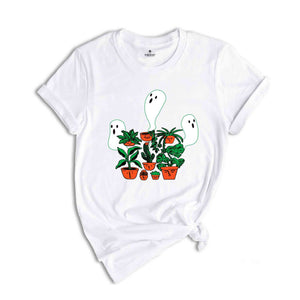 Ghost Plant Shirts, Plant Lady Shirt, Ghost Plant Shirt, Halloween Plants ,Ghost Plant Lady, Plant Shirts