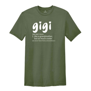 Gigi Shirt, Cute Grandma Shirt, Grandma Gifts, Grandma's Birthday Shirt, Trendy Mama Shirt, Mom Gifts, Grandma Shirt
