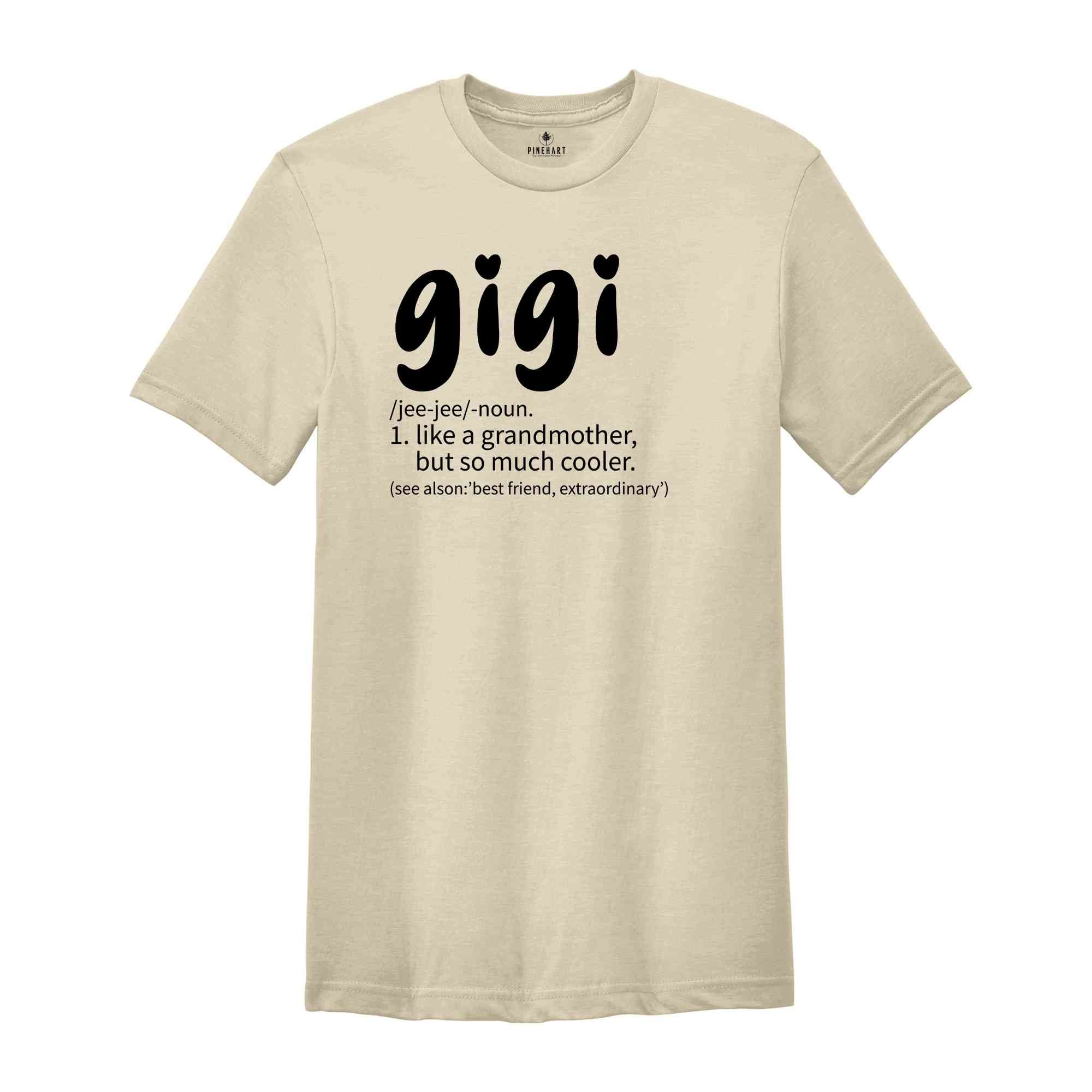 Gigi Shirt, Cute Grandma Shirt, Grandma Gifts, Grandma's Birthday Shirt, Trendy Mama Shirt, Mom Gifts, Grandma Shirt