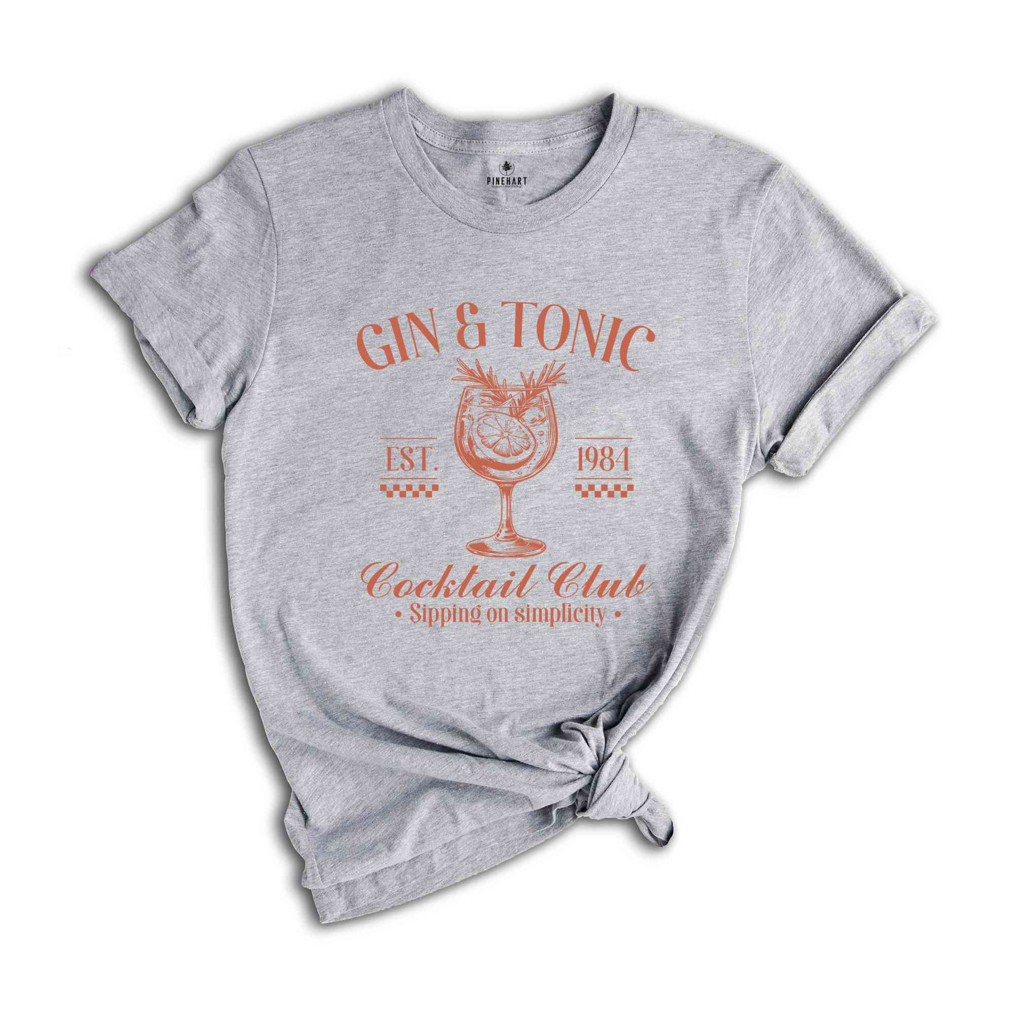 Gin Tonic Cocktail Club Shirt, Summer Shirt, Beach Vacation Shirt, Beach Mode Shirt, Summer Vibes Tee, Gin Tonic Lover Shirt, Summer Vibe