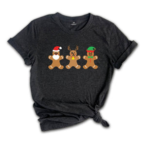 Gingerbread Shirt, Christmas Baker T-Shirt, Gingerbread Cookies Tee, Cute Gingerbread Sweatshirt, Christmas Outfit
