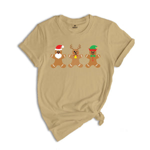 Gingerbread Shirt, Christmas Baker T-Shirt, Gingerbread Cookies Tee, Cute Gingerbread Sweatshirt, Christmas Outfit