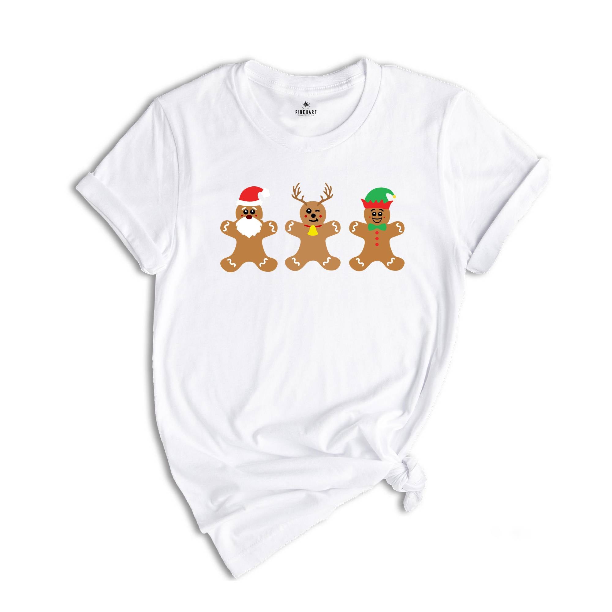 Gingerbread Shirt, Christmas Baker T-Shirt, Gingerbread Cookies Tee, Cute Gingerbread Sweatshirt, Christmas Outfit