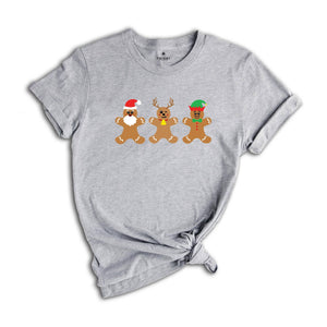 Gingerbread Shirt, Christmas Baker T-Shirt, Gingerbread Cookies Tee, Cute Gingerbread Sweatshirt, Christmas Outfit