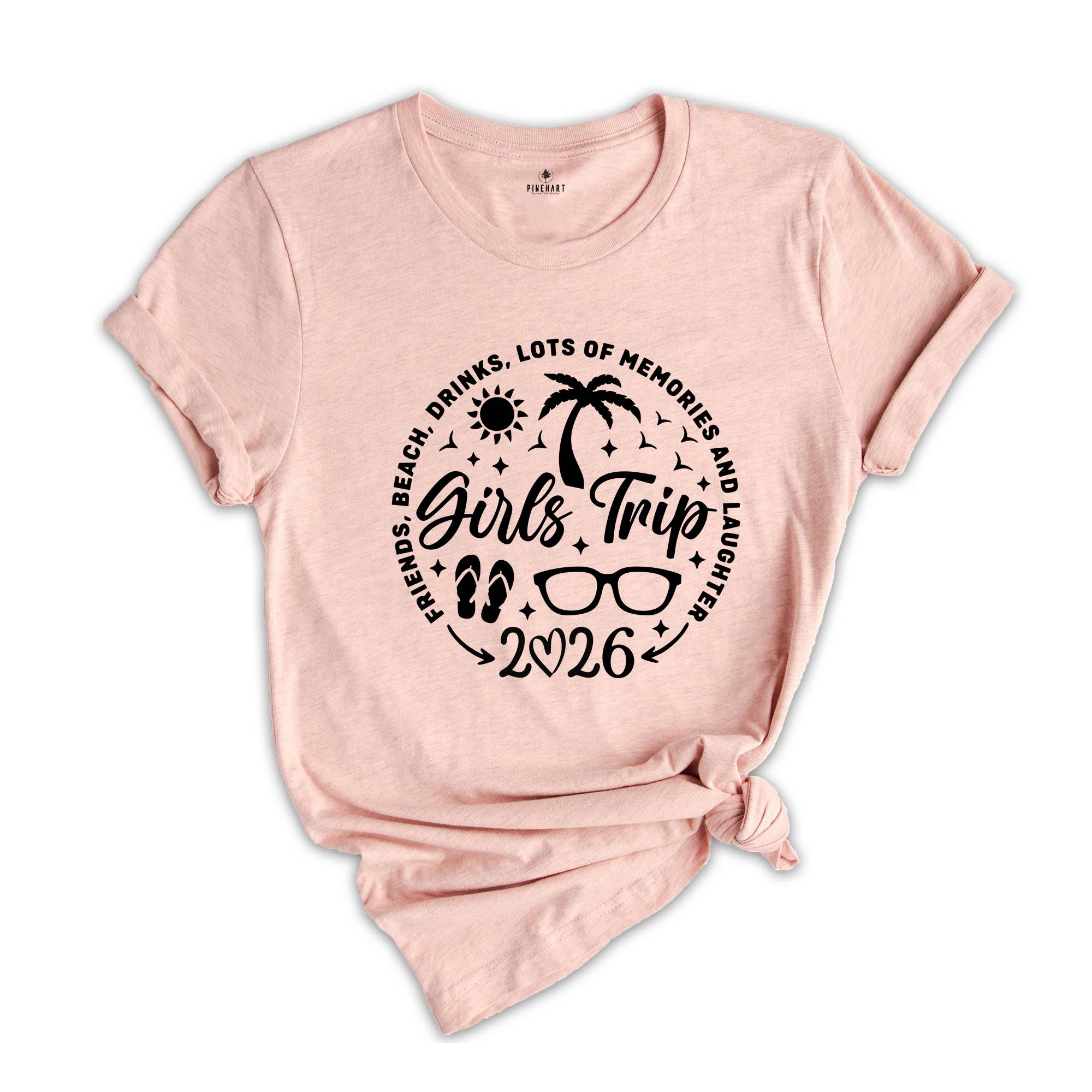 Girls Trip 2026 Shirt, Girls Trip Cheaper Than Therapy 2026, Girls Weekend 2026, Girls Vacation Shirt, Girls Weekend Trip, Vacay Mode Shirt