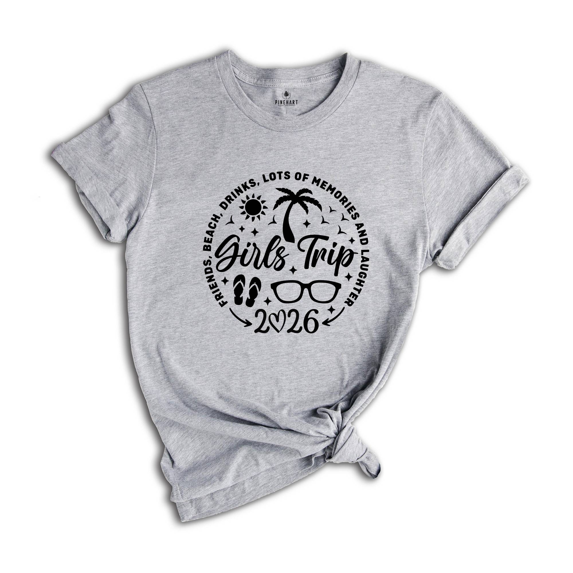 Girls Trip 2026 Shirt, Girls Trip Cheaper Than Therapy 2026, Girls Weekend 2026, Girls Vacation Shirt, Girls Weekend Trip, Vacay Mode Shirt