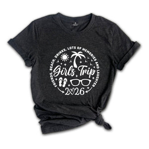 Girls Trip 2026 Shirt, Girls Trip Cheaper Than Therapy 2026, Girls Weekend 2026, Girls Vacation Shirt, Girls Weekend Trip, Vacay Mode Shirt